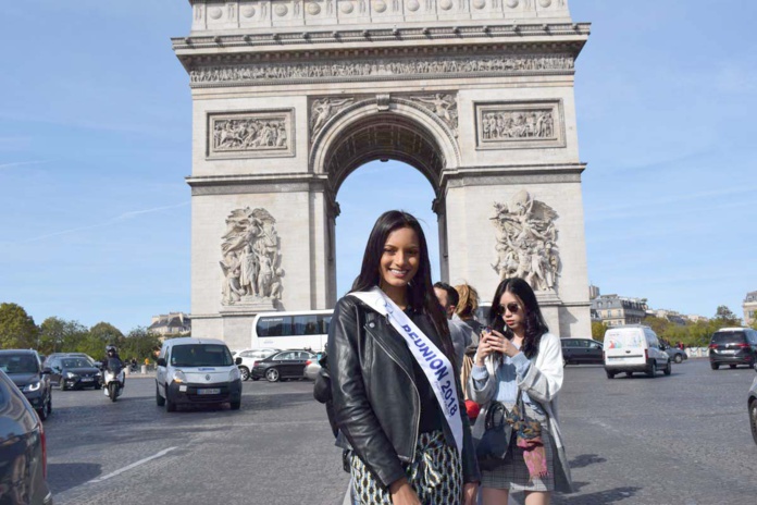 Morgane Soucramanien en balade à Paris