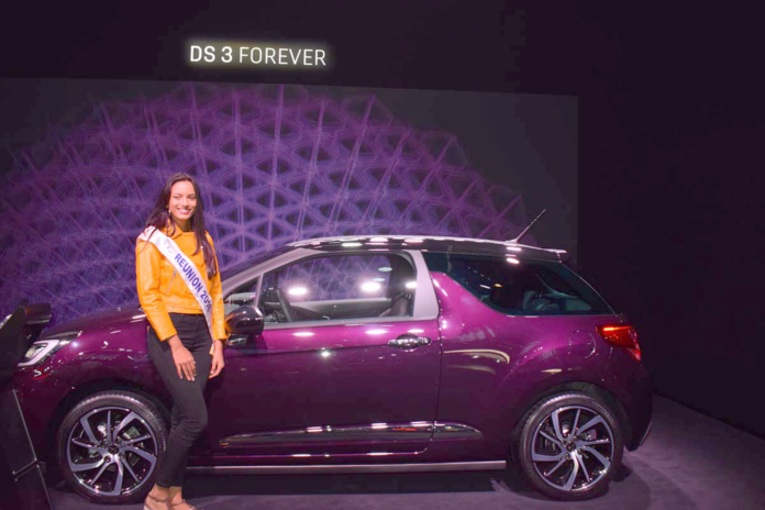 Miss Réunion 2018 au Mondial de l'Auto à Paris